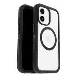 OtterBox Defender XT Pro MagSafe Apple iPhone 17 (6.3&amp;amp;quot;) Case Dark Side (Clear/Black) (77-98480) DROP+ 7X Military Standard 7 Years Warranty