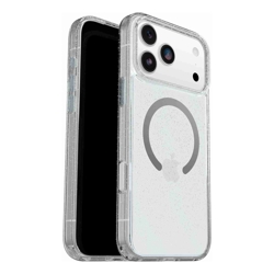 OtterBox Symmetry Clear MagSafe Apple iPhone 17 Pro Max (6.9&amp;amp;quot;) Case Stardust 4.0 (Clear) (77-98863) DROP+ 3X Military Standard 7 Years Warranty