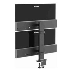 ALOGIC Elevate 34&amp;amp;quot; Dual Vertical Monitor Stand Space Grey