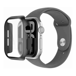 Belkin ScreenForce TemperedCurve 2-in-1 Treated Screen Protector + Bumper for Apple Watch Series 10 (42mm) Black(OWA002fqBK) 2 Years Warranty
