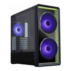 Lian Li PC-LAN217INFX LANCOOL 217 Infinity Mirror Case Tempered Glass Drive Bays:  1x3.5&amp;amp;quot; HDD+1x2.5&amp;amp;quot; SSD (or 1x3.5&amp;amp;quot; HDD / 2x2.5&amp;amp;quot; SSD) Expansion Slot: 7 Fan: 140mm ARGB Motherboard Support: ATX /