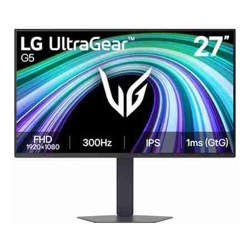 LG 27&amp;amp;quot; UltraGear IPS Full HD 300Hz Monitor 1920x1080 1ms GtG HDR10 sRGB 99% G-SYNC Compatible FreeSync Premium DP 1.4 2x HDMI L-Stand