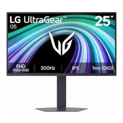 LG UltraGear 25&amp;amp;quot; IPS Full HD 300Hz Monitor 1920x1080 IPS 300Hz 1ms GtG HDR10 sRGB 99% G-SYNC Compatible FreeSync Premium DP 1.4 2xHDMI