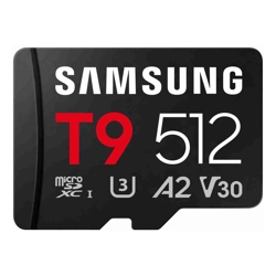 Samsung 512GB T9 microSD Card microSDXC UHS-I (MB-MH512T/WW)