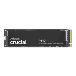 Micron Crucial P510 2TB Gen5 2280 NVMe M.2 SSD 10000 / 8700 MB/s R/W 1200TBW 1.4M IOPS 1.5M hrs MTTF Full-Drive Encryption 5yrs