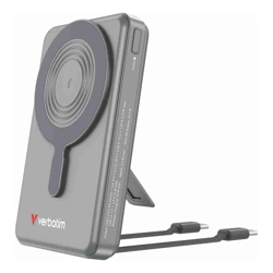 Verbatim Charge n Go Two Cable 10 000mAh Power Bank with Display