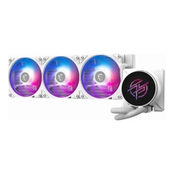 MSI MPG CORELIQUID P22 360 White 360mm AIO 2.1&amp;amp;quot; IPS LCD 540x540 3x120mm ARGB Fans 2000RPM 62.6CFM LGA1700/1851 AM4/AM5