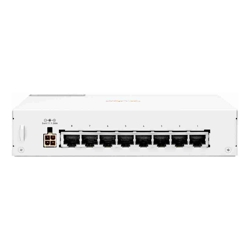 Aruba Networks Aruba R8R46A Instant On 1430  Unmanaged PoE Switch 8x Gigabit RJ45 PoE Ports PoE Budget: 64W Limited Lifetime Warranty
