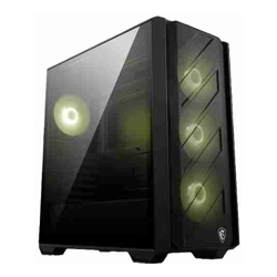 MSI MAG FORGE 330R AIRFLOW Mid Tower ATX Case Tempered Glass Drive Bays: 1x2.5&amp;amp;quot; or 2x2.5&amp;amp;quot;/3.5&amp;amp;quot; Expansion Slot: 7 Fan: 120mm Motherboard Support: Micro ATX Mini ITX ATX 1 Year Warranty