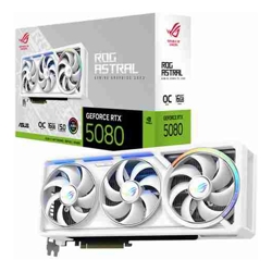 Asus ROG Astral GeForce RTX 5080 16GB GDDR7 WHITE OC Edition