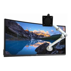 Dell UltraSharp U3419W 34&amp;amp;quot; WQHD USB-C Curved Monitor + Colebrook Flo White Monitor Arm 12 Mth Wty (Refurbished)