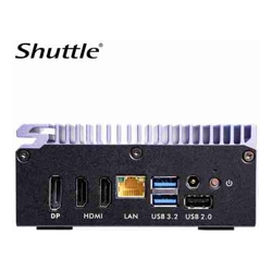 Shuttle SPCEL12 Industrial Computer -Intel Atom x6412 1x HDMI 2x LAN3x USB RS232/422/485 DIO DDR4 (Max 32GB) Dual Channel DDR4-3200MHz 32GB M