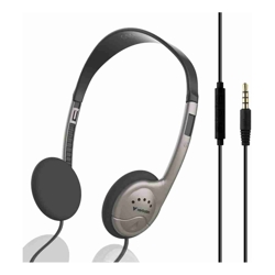 Verbatim Multimedia Headset with Inline MIC Grey