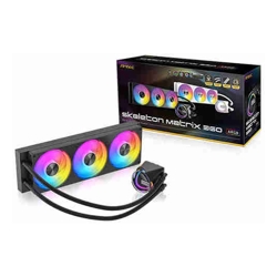 Antec Skeleton Matrix 360 ARGB Black 360mm AIO ARGB 2400RPM 74.23 CFM 2.6mmHO Intel/AMD 3-Year Warranty