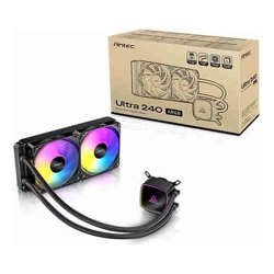 Antec Ultra 240 ARGB 240mm AIO ARGB PWM fans 1800RPM 67.62 CFM 2.09mmHO Intel/AMD 2-Year Warranty
