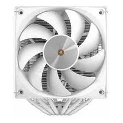 Antec F620 Digital Pro White Dual Tower CPU Cooler Dual 120mm PWM Fans Digital Temp Display 6 Copper Heat Pipes 255W TDP 1-Yr Wty