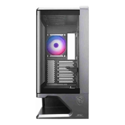 MSI ATX Mid Tower Curved TG Front 2x140mm ARGB Side 1x120mm ARGB Rear Floating Base Design for Max Airflow 42cm VGA Front 20Gbs USBC GPU Support