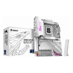 Gigabyte Z890 AORUS ELITE X ICE MB Intel LGA 1851 ATX Motherboard 4x DDR5 ~256GB 3x PCI-E x16 4x M.2 4x SATA  5x USB 3.2 1x USB-C 4x USB 2.0