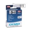 Dymo - Dymo SD40910 40910 D1 Label Cassette 9mm x 7m Black/Clear | Wholesale IT Computer Hadware