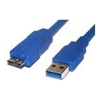 USB 3.0 Cables - 8Ware UC-3002AUB USB 3.0 Certified Cable USB A Male to Micro-USB B Male Blue 2m | Wholesale IT Computer Hadware