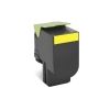 Lexmark Toner Cartridges - Lexmark 70C80Y0 708Y Yellow Return Toner Cartridge 1K CS310/CS410/CS510 | Wholesale IT Computer Hadware