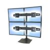 Brackets & Mounting - Ergotron 33-324-200 DS100 Quad 2x2 LCD Desk Stand | Wholesale IT Computer Hadware