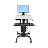 Brackets & Mounting - Ergotron 24-215-085 WorkFit-C Sit-Stand LCD Black | Wholesale IT Computer Hadware