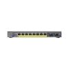 NETGEAR - NETGEAR GS110TP ProSAFE 8-Port Gigabit Ethernet PoE Smart Switch with 2 Gigabit Fibre | Wholesale IT Computer Hadware