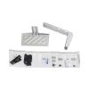 Brackets & Mounting - Ergotron Scanner Mount Head Unit Silver Metallic | Wholesale IT Computer Hadware