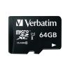 Verbatim Micro SD Cards - Verbatim 64GB Class 10 UHS-I Micro SDXC Card with Adapter | Wholesale IT Computer Hadware