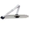 Cable Management & Installation - StarTech 16 inch (40cm) 9-Pin Serial Male to 10-Pin Motherboard Header Slot Plate | Wholesale IT Computer Hadware