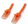 StarTech Cat6 Network Cables - StarTech STARTECH.COM CAT6 ETHERNET CABLE 3M Orange 650MHZ 100W SNAGLESS PATCH CORD LTW | Wholesale IT Computer Hadware
