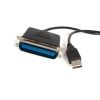 Other Specialised Cables - StarTech 10ft USB to Parallel Printer Adapter M/M | Wholesale IT Computer Hadware
