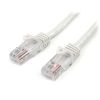StarTech Cat5 Network Cables - StarTech Cat5e Patch Cable with Snagless RJ45 Connectors 3m White | Wholesale IT Computer Hadware