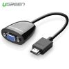 UGREEN - UGREEN HDMI to VGA Converter Black | Wholesale IT Computer Hadware