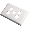 Clipsal Cable Management & Installation - Clipsal 5 Way Clipsal Style Wall Plate | Wholesale IT Computer Hadware