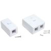 Cable Management & Installation - 4Cabling Single Keystone Surface Mount Box | Wholesale IT Computer Hadware