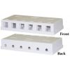 Cable Management & Installation - 4Cabling Six/Twelve Way Keystone Surface Mount Box | Wholesale IT Computer Hadware
