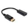 Video Adapters - 4Cabling 15cm DisplayPort Male to HDMI Female Adapter Black Passive | Wholesale IT Computer Hadware