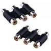 Audio Adapters - 4Cabling RCA Adapter1 pc 3 x Female to 3 x Female | Wholesale IT Computer Hadware