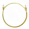 4Cabling Cat6 Network Cables - 4Cabling 0.25m Cat6 RJ45-RJ45 Ultra Thin LSZH Network Cables Yellow | Wholesale IT Computer Hadware