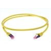 4Cabling Cat6 Network Cables - 4Cabling Cat6a S/FTP LSZH 0.25m RJ45-RJ45 Network Cable:Yellow | Wholesale IT Computer Hadware