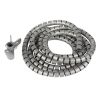 Rackmount Accessories - 4Cabling Easy Wrap Cable Spiral 25mm x 2.5m Grey | Wholesale IT Computer Hadware