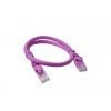 8Ware - 8Ware Cat6a UTP Ethernet Cable Snagless 0.25m (25cm) Purple | Wholesale IT Computer Hadware