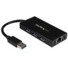 USB Hubs - StarTech Portable USB 3.0 Hub w/ Gigabit Ethernet | Wholesale IT Computer Hadware
