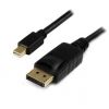 Mini DisplayPort Cables - 4Cabling 1.5m DisplayPort Male to Mini DisplayPort Male Cable Black | Wholesale IT Computer Hadware
