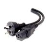 ALOGIC - ALOGIC 1m Aus 3 Pin Mains Plug to IEC C15 High Temperature Male to Female MOQ:10 | Wholesale IT Computer Hadware