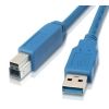 USB 3.0 Cables - Astrotek AT-USB3-AB-1M USB 3.0 A-B Cable Blue 1m | Wholesale IT Computer Hadware
