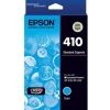 Epson Ink Cartridges - Epson 410 STD Capacity Claria Premium Cyan Ink Cartridge (XP-530 XP-630) | Wholesale IT Computer Hadware