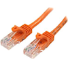 StarTech Cat5 Network Cables - StarTech 10m Orange Snagless Cat5e Patch Cable | Wholesale IT Computer Hadware